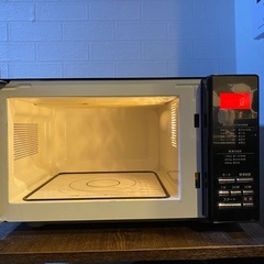 TWINBIRD 電子レンジ ブラックの画像