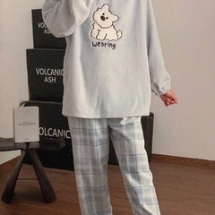 新品未使用 ふわふわ冬用ルームウェア M〜XLの画像