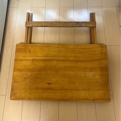 折り畳みデスク　木製デスクの画像