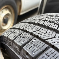 155/65r14 BRIDGESTONE VRX 2017年 4本 の画像