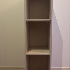 カラーボックス　白の画像