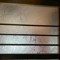 24日まで　　ガラス戸③の画像