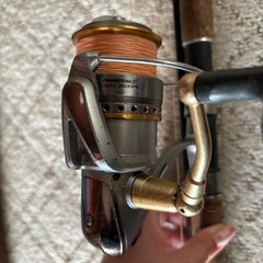 ダイワのリールとWizz釣竿セットの画像