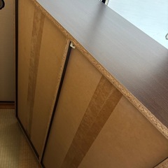 カラーボックス　木目の画像