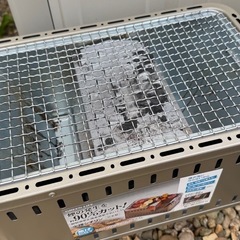 炭焼きバーベキューセット アルミ七輪、炭、炭消しポッドなどの画像