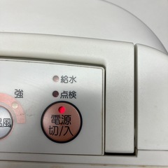 I 2511-153 ナショナル　電気ファンヒーター　DS-12D3Y-G 2003年製　通電確認済み　キズ汚れ有りの画像