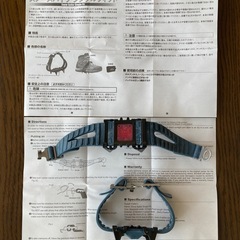 登山用簡易アイゼン　スノースパイクシングルフィットの画像