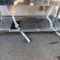 業務用調理機器　二槽シンクの画像
