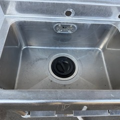 業務用調理機器　二槽シンクの画像