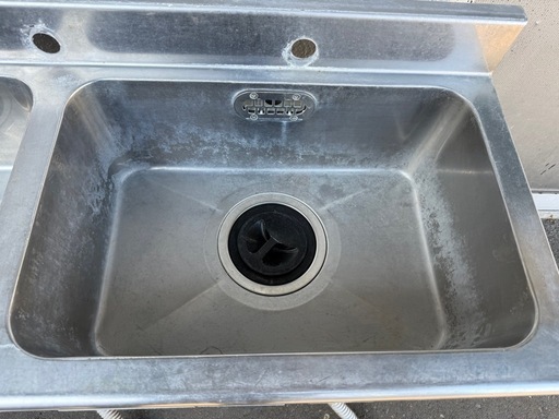 業務用調理機器　二槽シンク