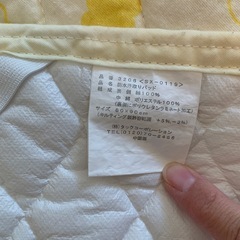 【まとめ売り】防水汗取りパット、シート、ベビー枕（２個）の画像