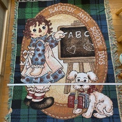 アメリカンゴブラン織りラグの画像