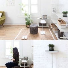 サラサデザイン b2c シンプル ミニテーブル スクエアの画像