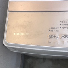 TOSHIBA洗濯機2025年式の画像