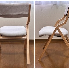 折りたたみダイニングチェア の画像