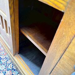 レトロ 階段チェスト 4段 木製 引き出しの画像