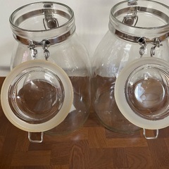 【中古品】密封びん　2個セットの画像