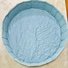 スリーコインズ プール 120cm 折りたたみ 美品 ベビープール キッズ用の画像
