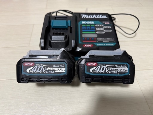 マキタ40v
バッテリー