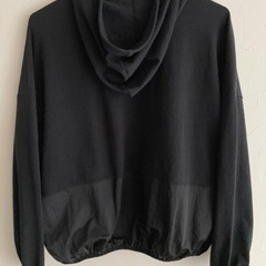 【お話し中】パーカー　女性用　Mサイズ　黒の画像