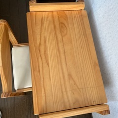 【幼児用】机、椅子セットの画像