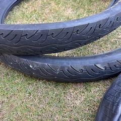 ファットバイクのタイヤ＆チューブの画像