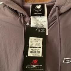 ニューバランスパープルジャケットSサイズの画像