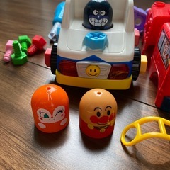 アンパンマン　ネジ組み立て　おもちゃの画像