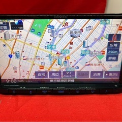 美品☆KENWOOD 2025年春地図　MDV-D405BT 新品バックカメラ付の画像