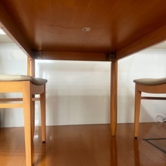 ダイニングテーブル&チェア4脚セットの画像