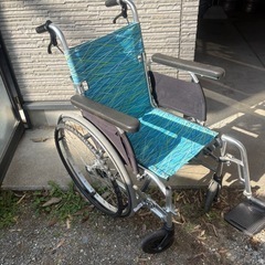 NA-L8W NISSIN カルハチ 軽8 日進医療機器 自走式 車椅子 中古 介護用品 の画像