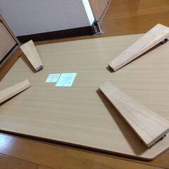 ローテーブル、座卓(折り畳み式)の画像