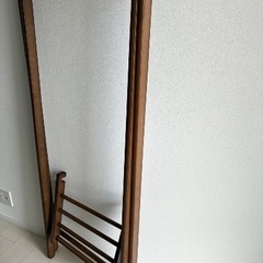 ハンガーラック 木製 コートハンガー A型の画像