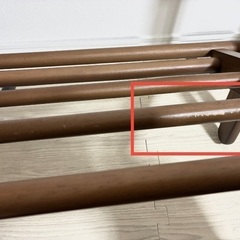 ハンガーラック 木製 コートハンガー A型の画像