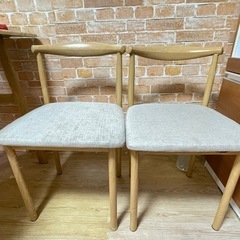 (決まりました))椅子 ダイニングチェア北欧　4個の画像