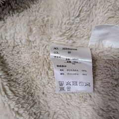 BACK & FORTHキッズジャケット 100cm ブラウン/ネイビーの画像