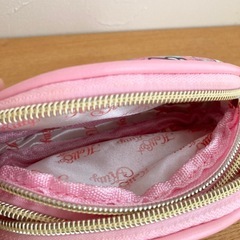 【お話し中】ハローキティ　ポーチ　ダブルジップの画像