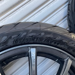 値下げ‼️‼️15インチアルミ、タイヤセット‼️‼️の画像