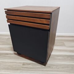 Alus Style/アルススタイル オフィスデスク 幅120.5cm＋サイドワゴン 幅42.5cmの画像