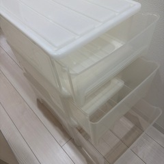 クローゼットケース　衣装ケース　3点セット　ニトリの画像