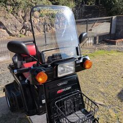 ジャイロxミニカー登録、自賠責４年付きヘッドライトＬＥＤの画像