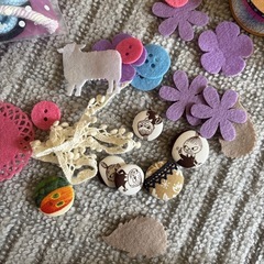 ハギレ、手芸用品セットの画像