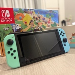 ニンテンドースイッチ　Nintendo Switch あつまれどうぶつの森セット　美品の画像