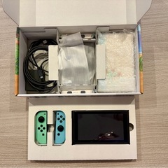 ニンテンドースイッチ　Nintendo Switch あつまれどうぶつの森セット　美品の画像