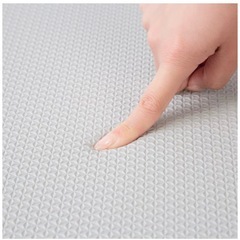 【美品】ニトリたためるやわらかプレイマット 130×190cmの画像