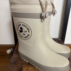 ディズニー　ミッキー長靴　キッズ　18㎝　雪遊びの画像