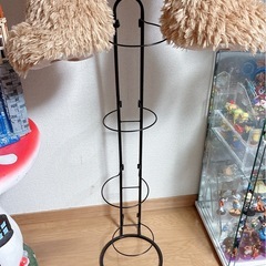  ボール　ラック　４段　（サッカーボール2個おまけ）の画像