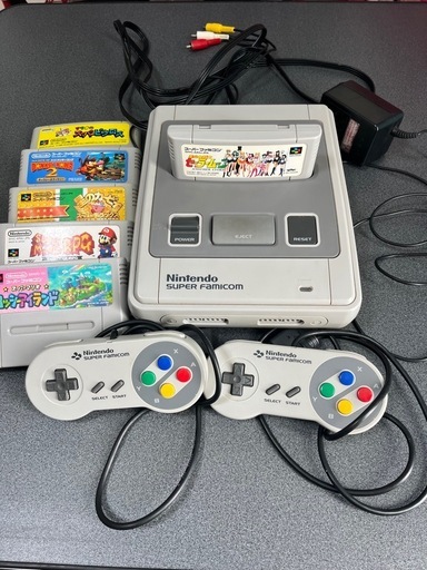 スーパーファミコン ソフト6本付き