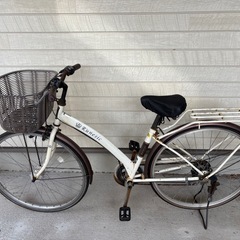 27インチ　ママチャリ　6段変速シティサイクルの画像