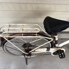 27インチ　ママチャリ　6段変速シティサイクルの画像